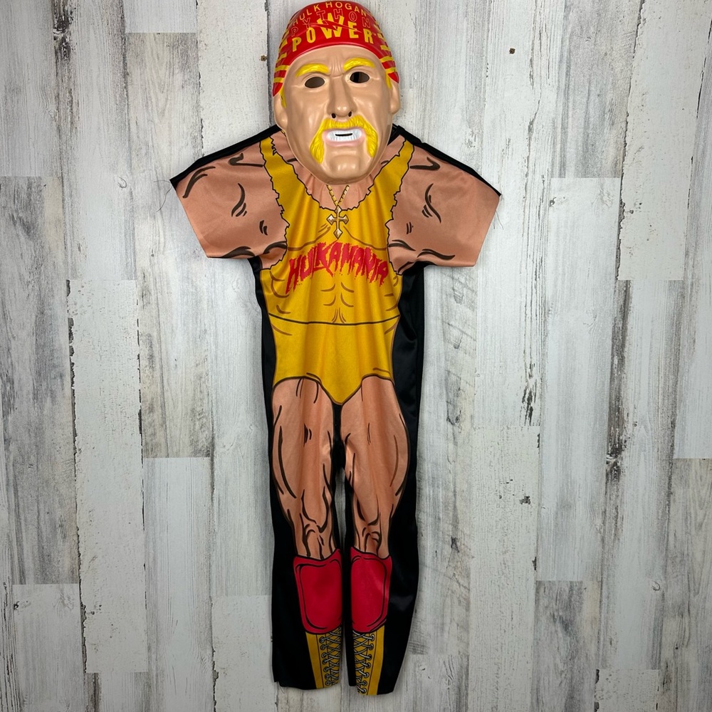 Rubie’s | Vintage 1991 Hulk Hogan WWF WWE Halloween Costume Child Small